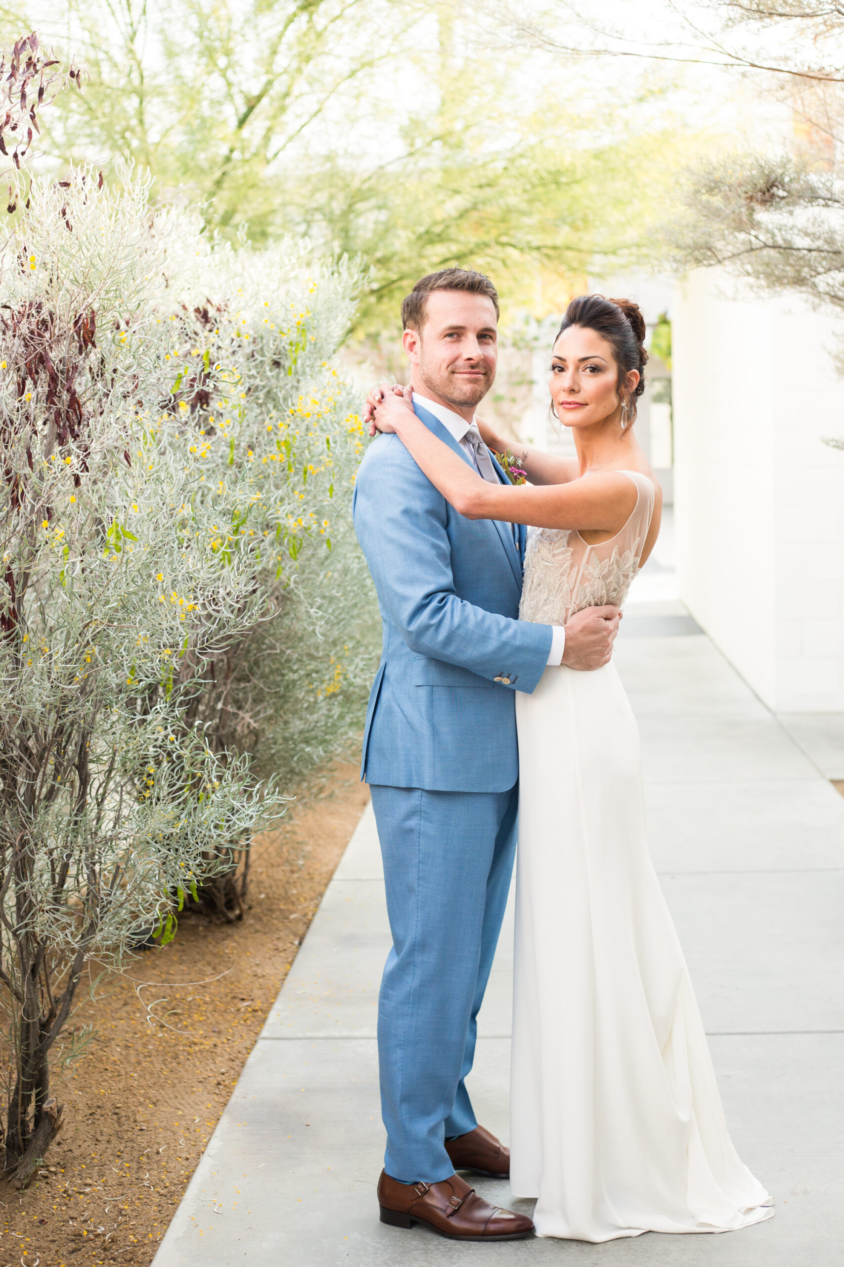 modern wedding at the Ace Hotel in Palm Springs