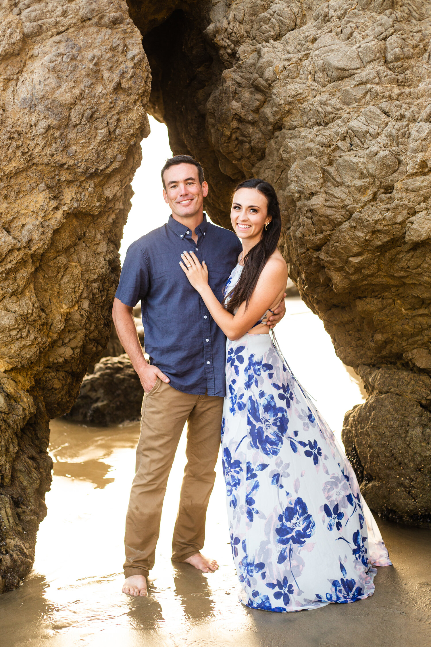 Outfit Ideas for beach engagement session