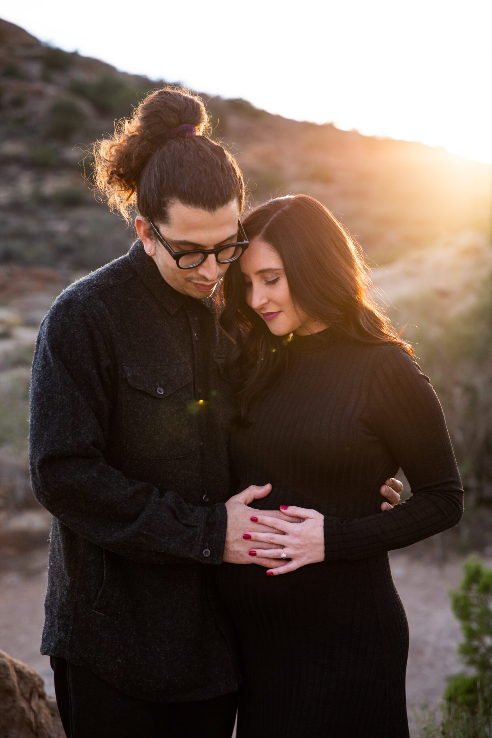 Desert Maternity session in Southern California